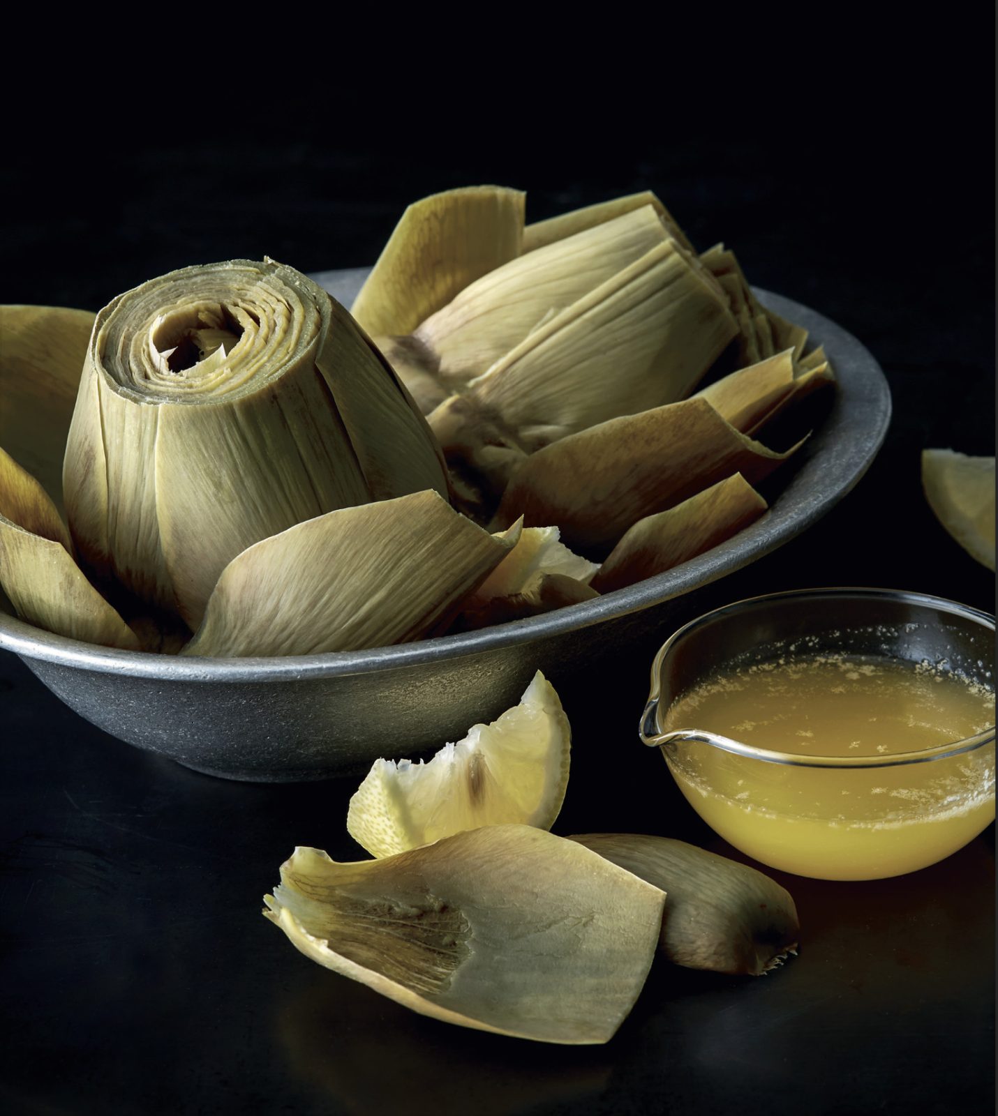 steamed artichokes
